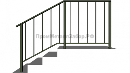 Ограждение лестниц №1